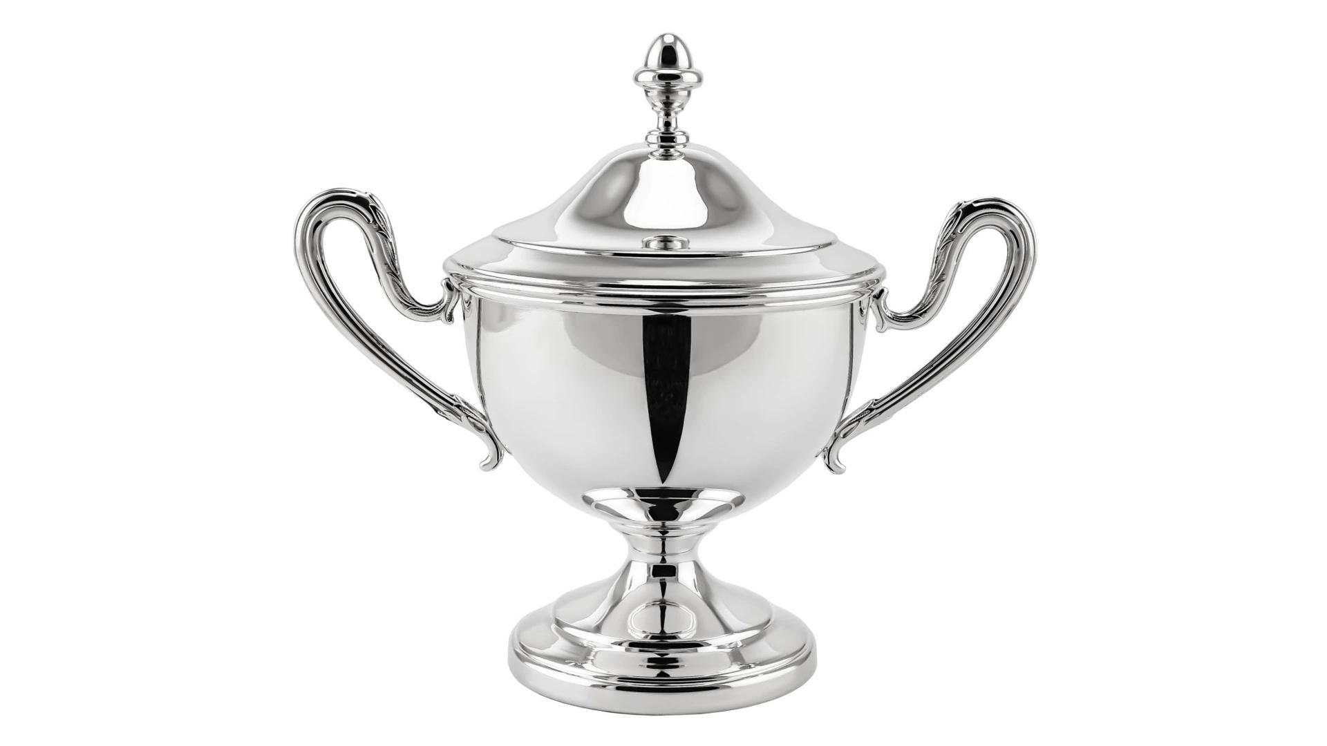 Сахарница в футляре АргентА Classic 184,9 г, серебро 925