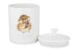 Банка для хранения с крышкой Royal Worcester Забавная фауна Хомячок 18х13 см, фарфор костяной