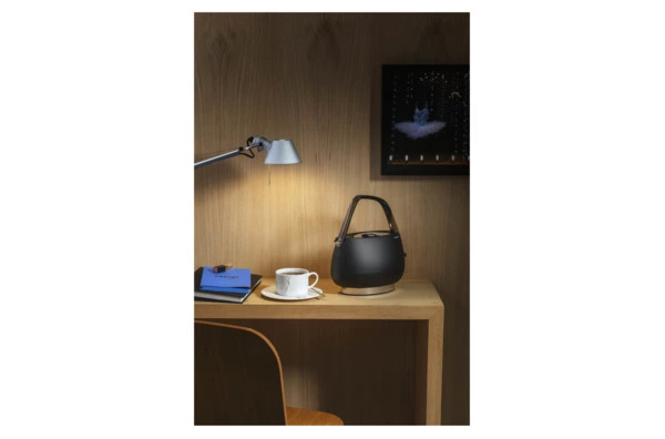 Чайник электрический Bugatti Jackie 1,2 л, сталь нержавеющая, черный матовый, п/к