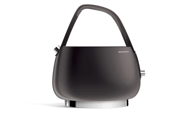 Чайник электрический Bugatti Jackie 1,2 л, сталь нержавеющая, черный матовый, п/к