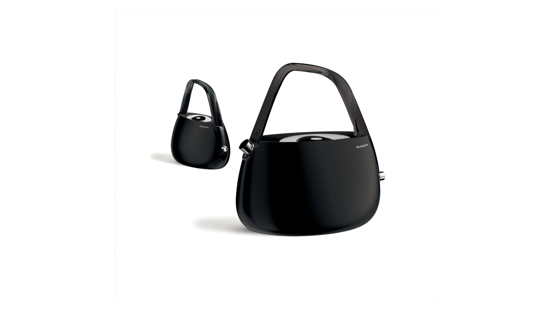 Чайник электрический Bugatti Jackie 1,2 л, сталь нержавеющая, черный матовый, п/к