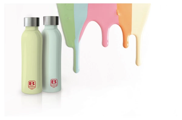 Термос с крышкой Bugatti Twin 500 мл, сталь нержавеющая, салатовый, п/к