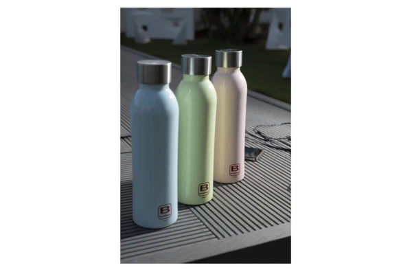 Термос с крышкой Bugatti Twin 500 мл, сталь нержавеющая, салатовый, п/к