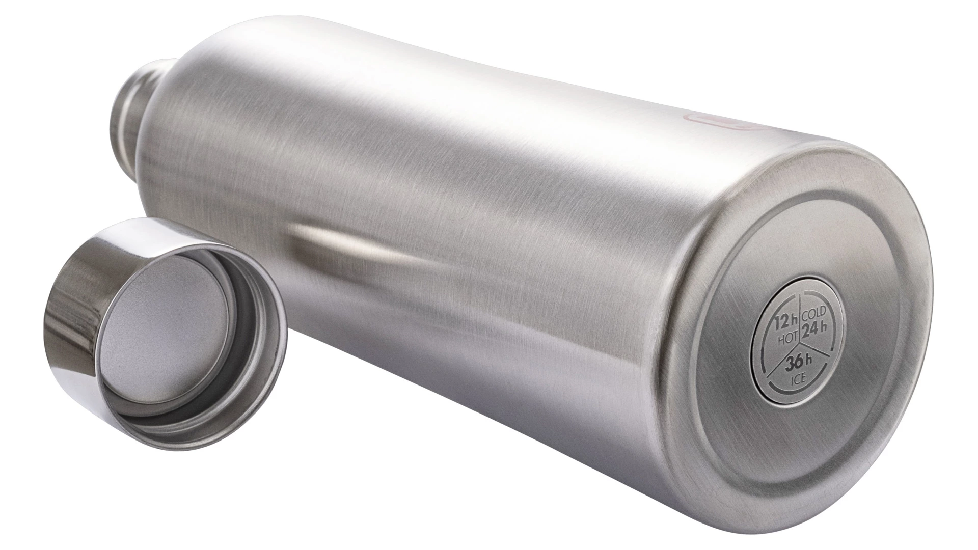 Термос с крышкой Bugatti Twin 800 мл, сталь нержавеющая, стальной, п/к