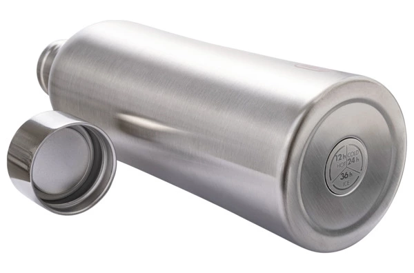 Термос с крышкой Bugatti Twin 800 мл, сталь нержавеющая, стальной, п/к