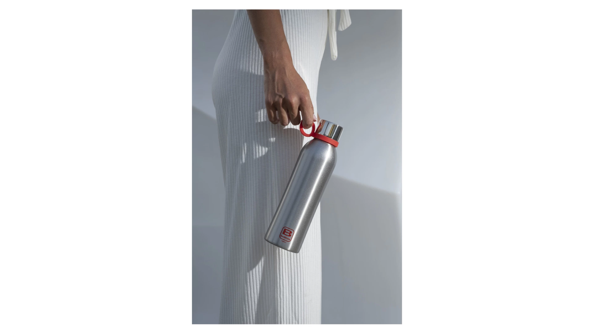 Держатель для бутылки Bugatti B Loop, силикон, красный