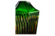 Штоф ГХЗ Борис 570 мл, хрусталь, янтарно-зеленый