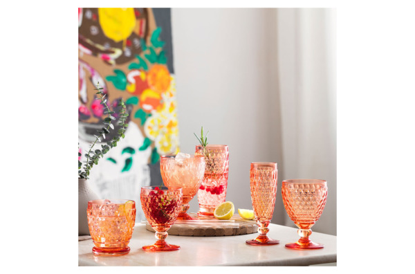 Набор стаканов высоких Villeroy & Boch 300 мл, 4 шт, стекло хрустальное, оранжевый