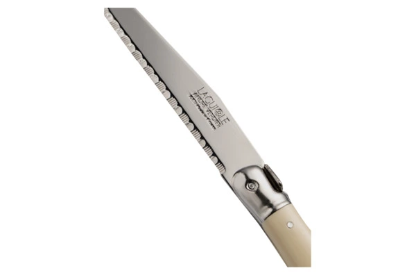 Набор ножей для стейка ANDRE VERDIER Laguiole Debutant, 6 шт, белые, в блоке, п/к