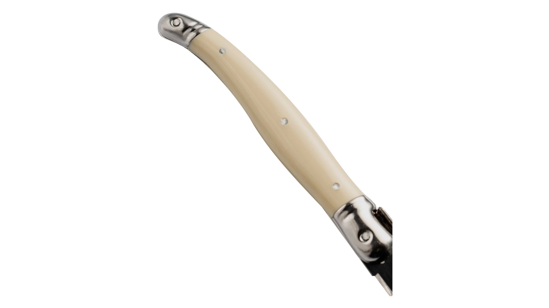 Набор ножей для стейка ANDRE VERDIER Laguiole Debutant, 6 шт, белые, в блоке, п/к