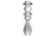 Подсвечник Decor de table Home Ле Прованс 30 см, стекло