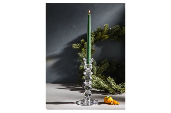 Подсвечник Decor de table Home Ле Прованс 23 см, стекло
