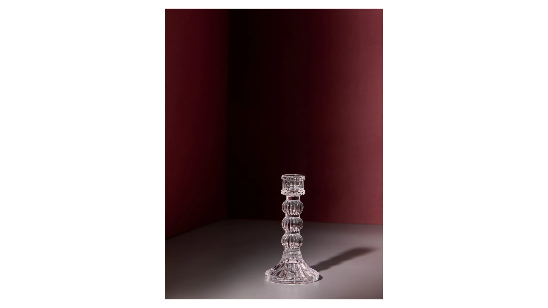 Подсвечник Decor de table Ле Прованс 15 см, стекло