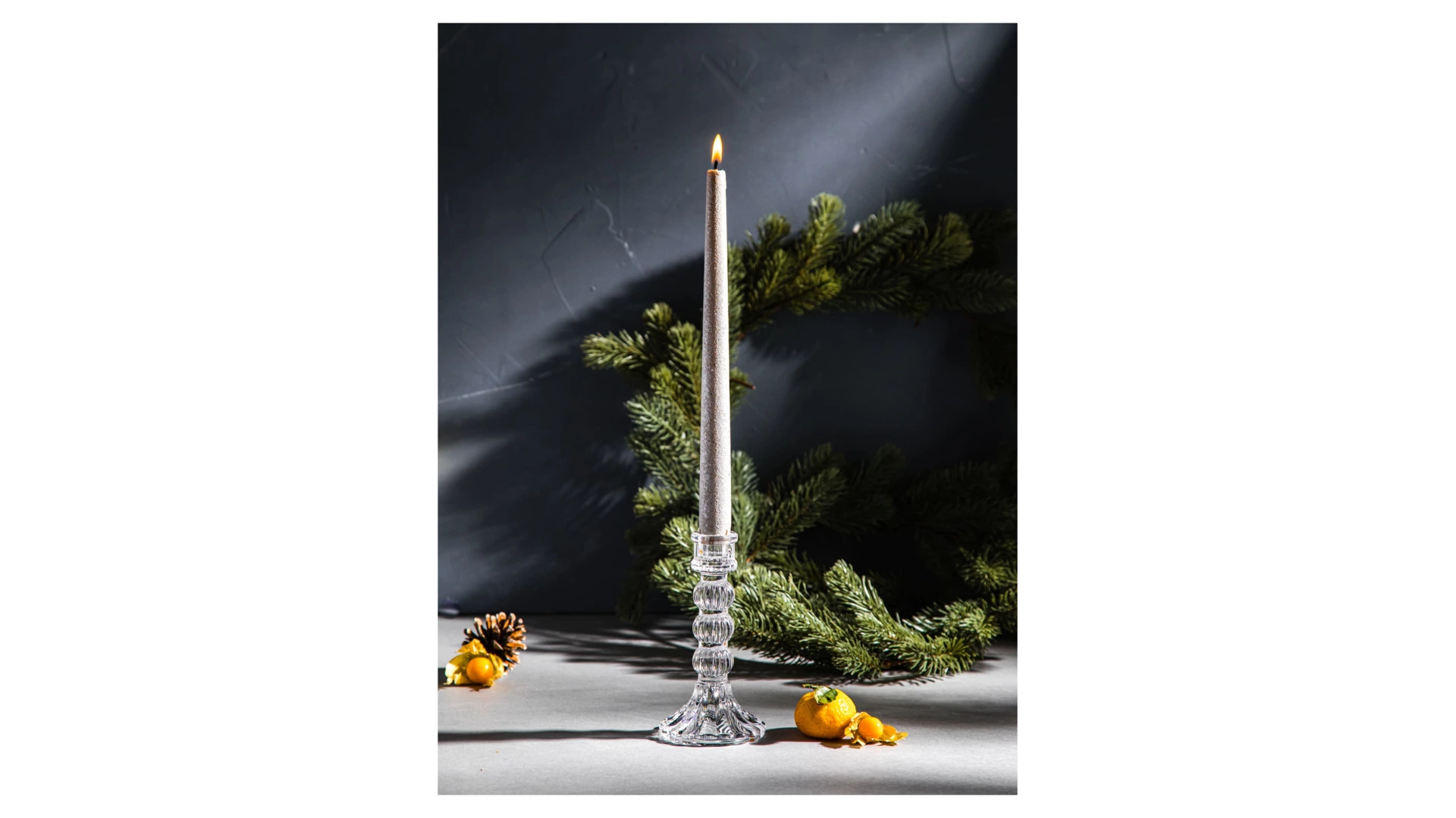 Подсвечник Decor de table Ле Прованс 15 см, стекло