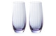 Набор стаканов для воды Moser Оптик 350 мл, 2 шт, александрит