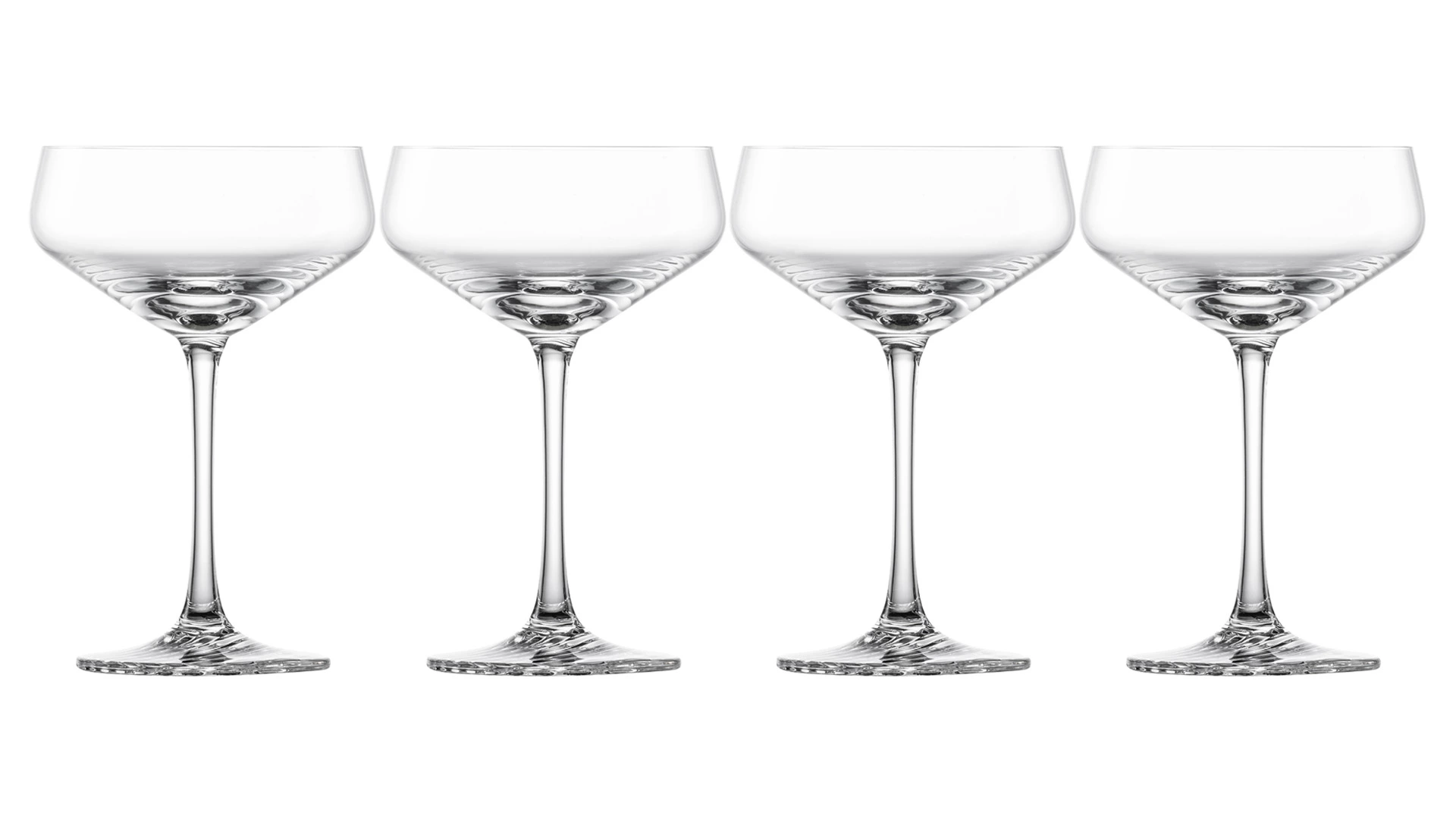 Набор бокалов для коктейля Zwiesel Glas Эхо 280 мл, 4 шт, стекло хрустальное
