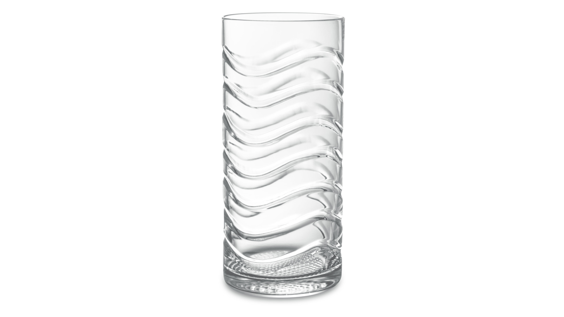 Набор стаканов для воды Decor de table Азур 350 мл, 2 шт, хрусталь, п/к