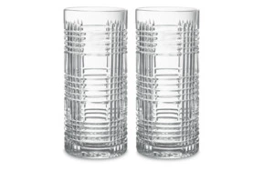 Набор стаканов для воды Decor de table Тамис 350 мл, 2 шт, хрусталь, п/к