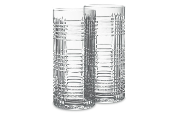 Набор стаканов для воды Decor de table Тамис 350 мл, 2 шт, хрусталь, п/к