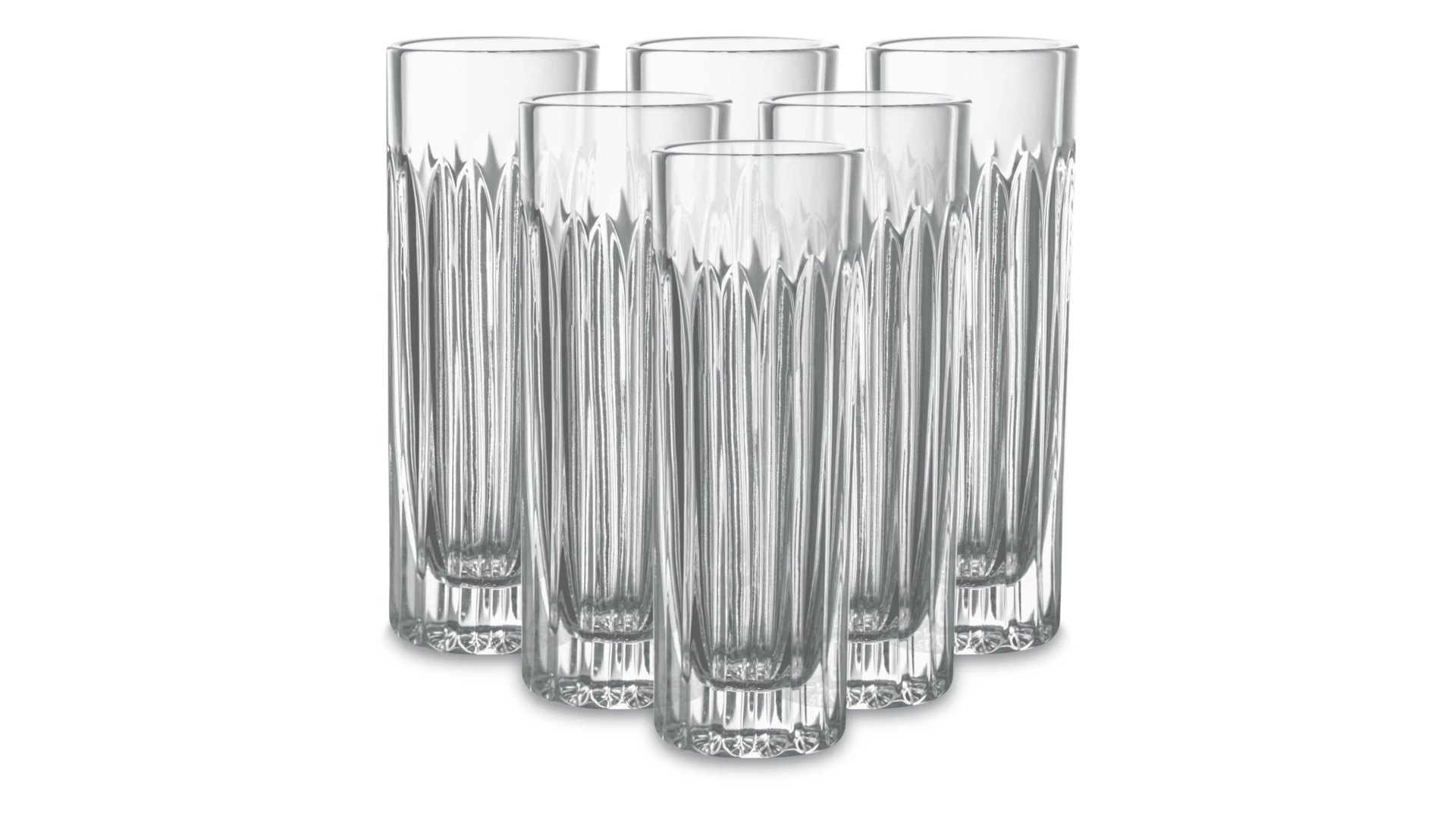 Набор стопок для водки Decor de table Дефанс 50 мл, 6 шт, хрусталь, п/к