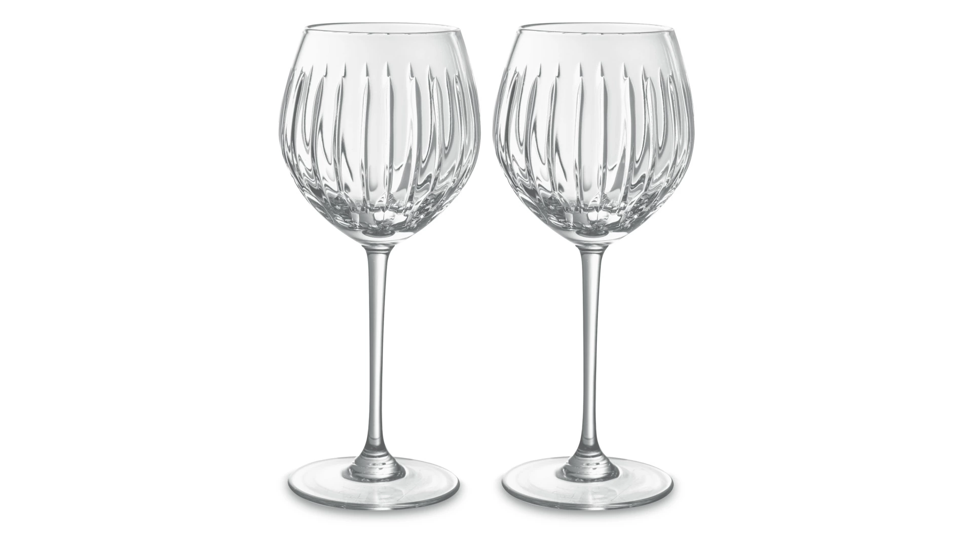 Набор бокалов для вина Decor de table Флоранс 350 мл, 2 шт, хрусталь