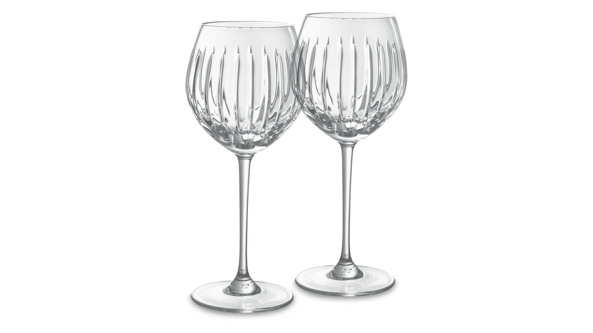 Набор бокалов для вина Decor de table Флоранс 350 мл, 2 шт, хрусталь