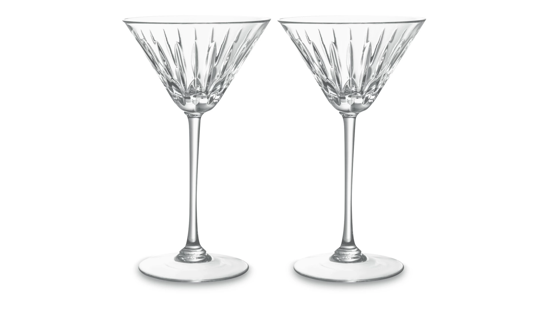 Набор бокалов для коктейля Decor de table Флоранс 110 мл, 2 шт, хрусталь