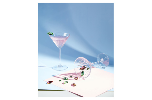 Набор бокалов для коктейля Decor de table Флоранс 110 мл, 2 шт, хрусталь