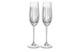 Набор фужеров для шампанского Decor de table Флоранс 160 мл, 2 шт, хрусталь