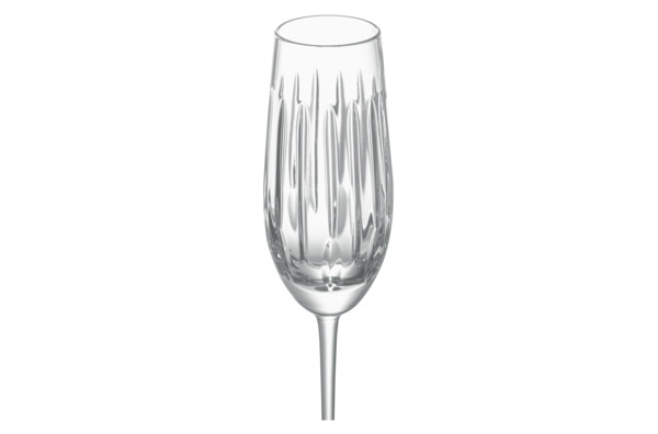 Набор фужеров для шампанского Decor de table Флоранс 160 мл, 2 шт, хрусталь