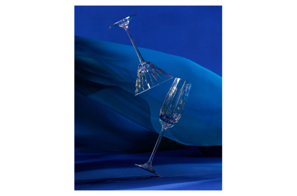 Набор фужеров для шампанского Decor de table Флоранс 160 мл, 2 шт, хрусталь