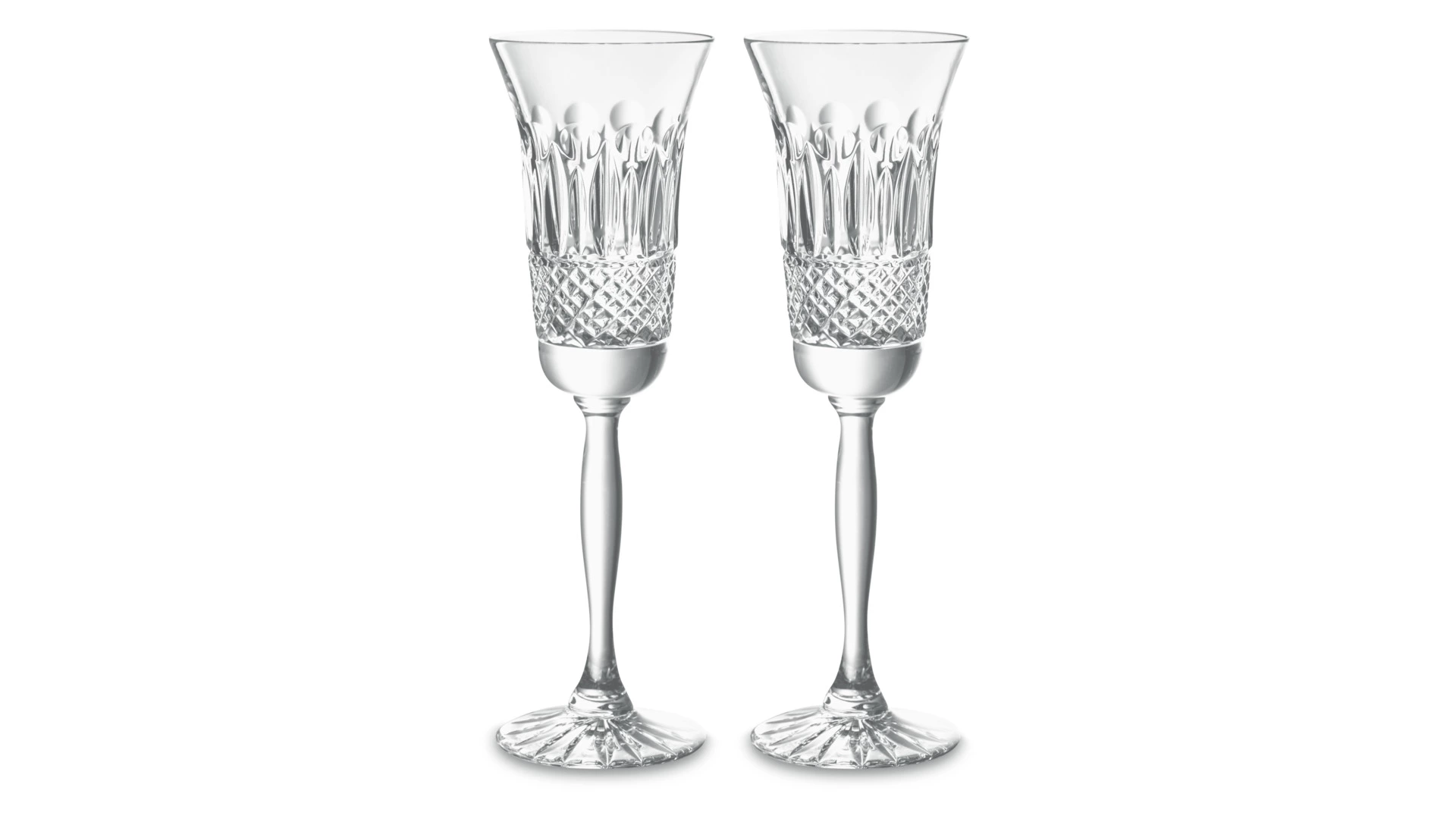 Набор бокалов для шампанского Decor de table Париж 120 мл, 2 шт, хрусталь