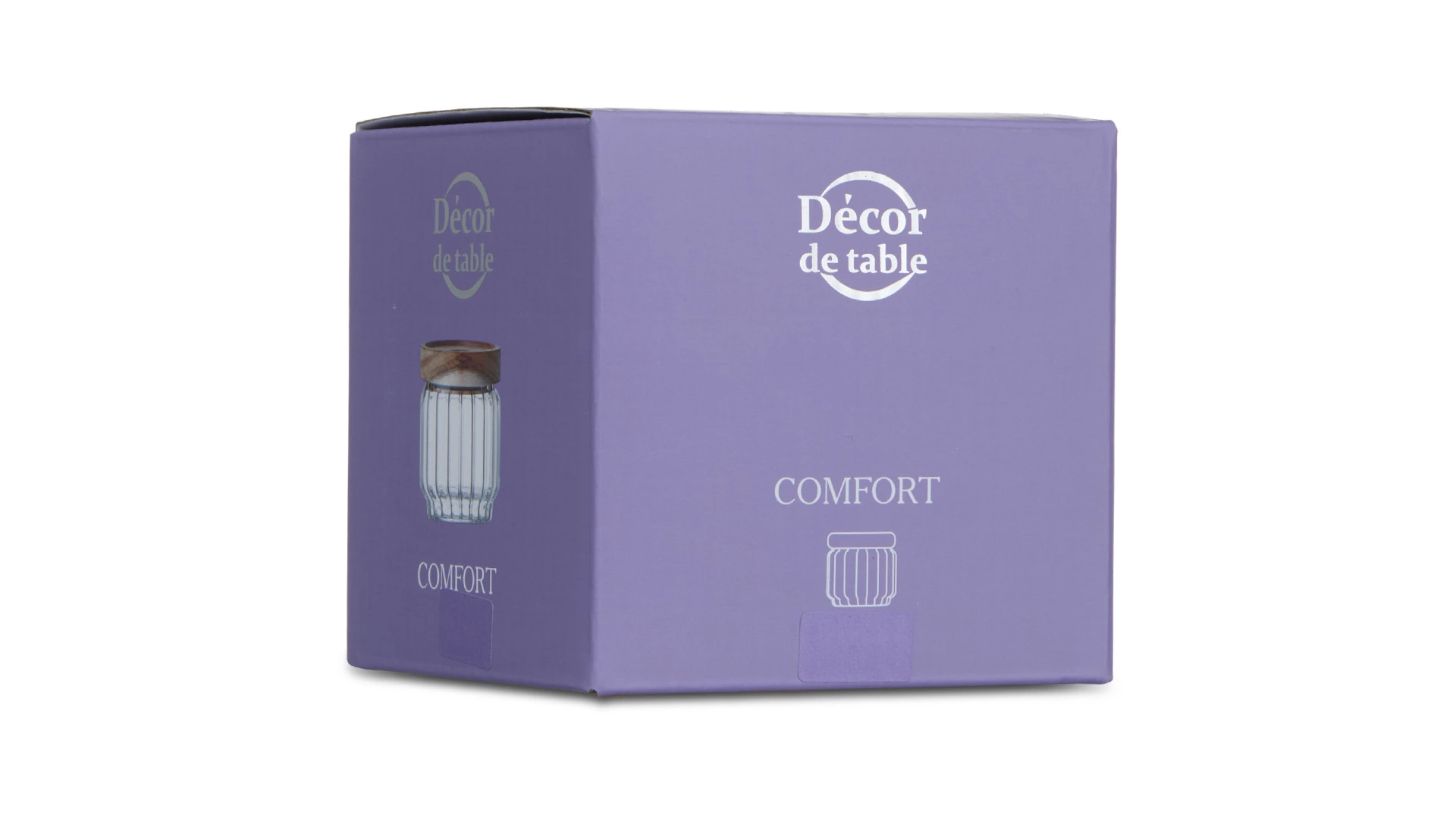 Банка для хранения Decor de table Home Comfort 300 мл, стекло