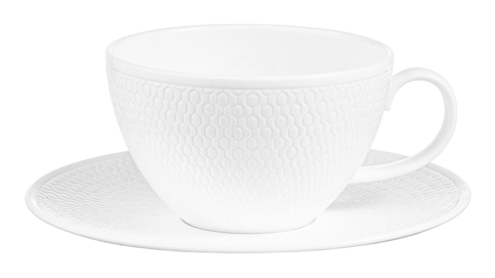 Сервиз чайный Wedgwood Джио на 6 персон 21 предмет, фарфор костяной