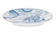Тарелка закусочная Decor de table Дракон 21 см, фарфор костяной, синяя