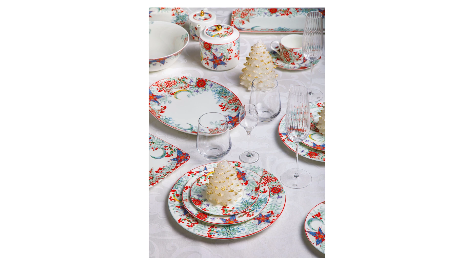 Банка с крышкой Mix&Match Home Счастливая Звезда 10 см, фарфор