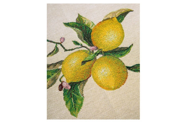 Скатерть прямоугольная Mix&Match Home Лимонад 160х300 см, гобелен, бежевая