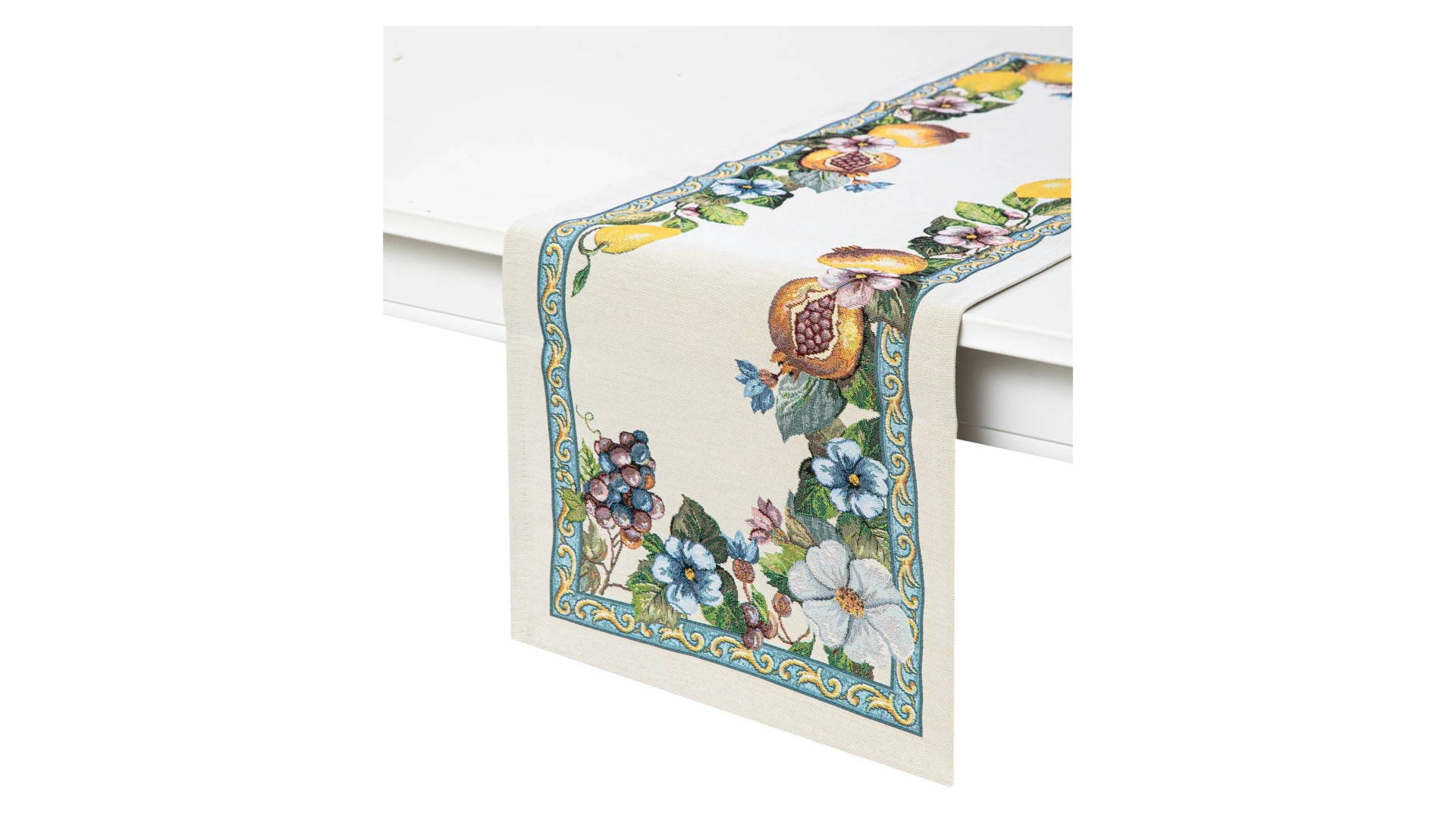 Дорожка для стола Mix&Match Home Лимонад 40х100 см, гобелен, бежевая