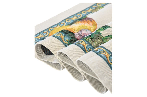 Дорожка для стола Mix&Match Home Лимонад 40х100 см, гобелен, бежевая