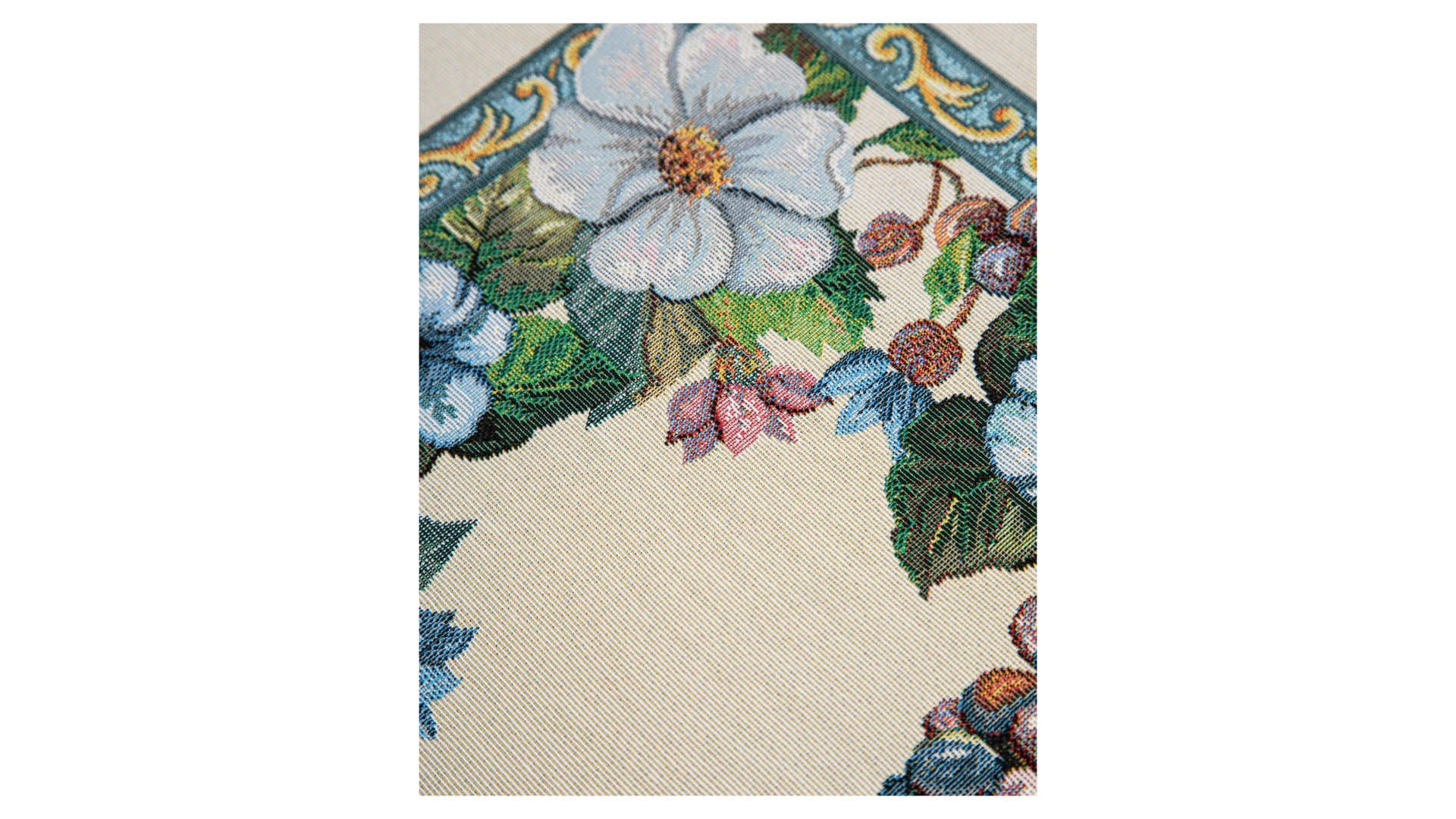 Дорожка для стола Mix&Match Home Лимонад 40х100 см, гобелен, бежевая