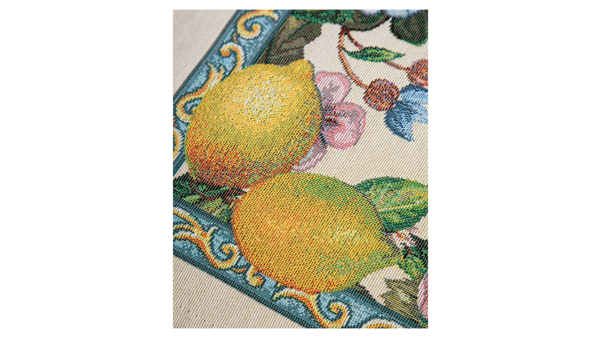 Дорожка для стола Mix&Match Home Лимонад 40х100 см, гобелен, бежевая