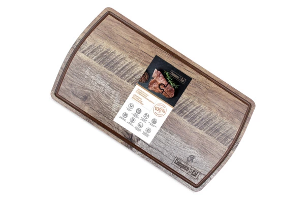 Доска сервировочная ComposeEat Fashion 37х21 см, композит, дуб мореный