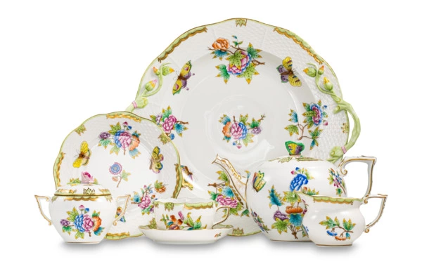 Сервиз чайный Herend Виктория на 6 персон 22 предмета, фарфор