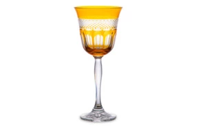Бокал для вина Cristal de Paris Мирей 220 мл, желтый