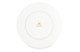 Тарелка закусочная Narumi Золотая паутина 23 см, фарфор костяной