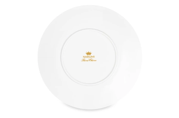 Тарелка закусочная Narumi Золотой жемчуг 23 см, фарфор костяной