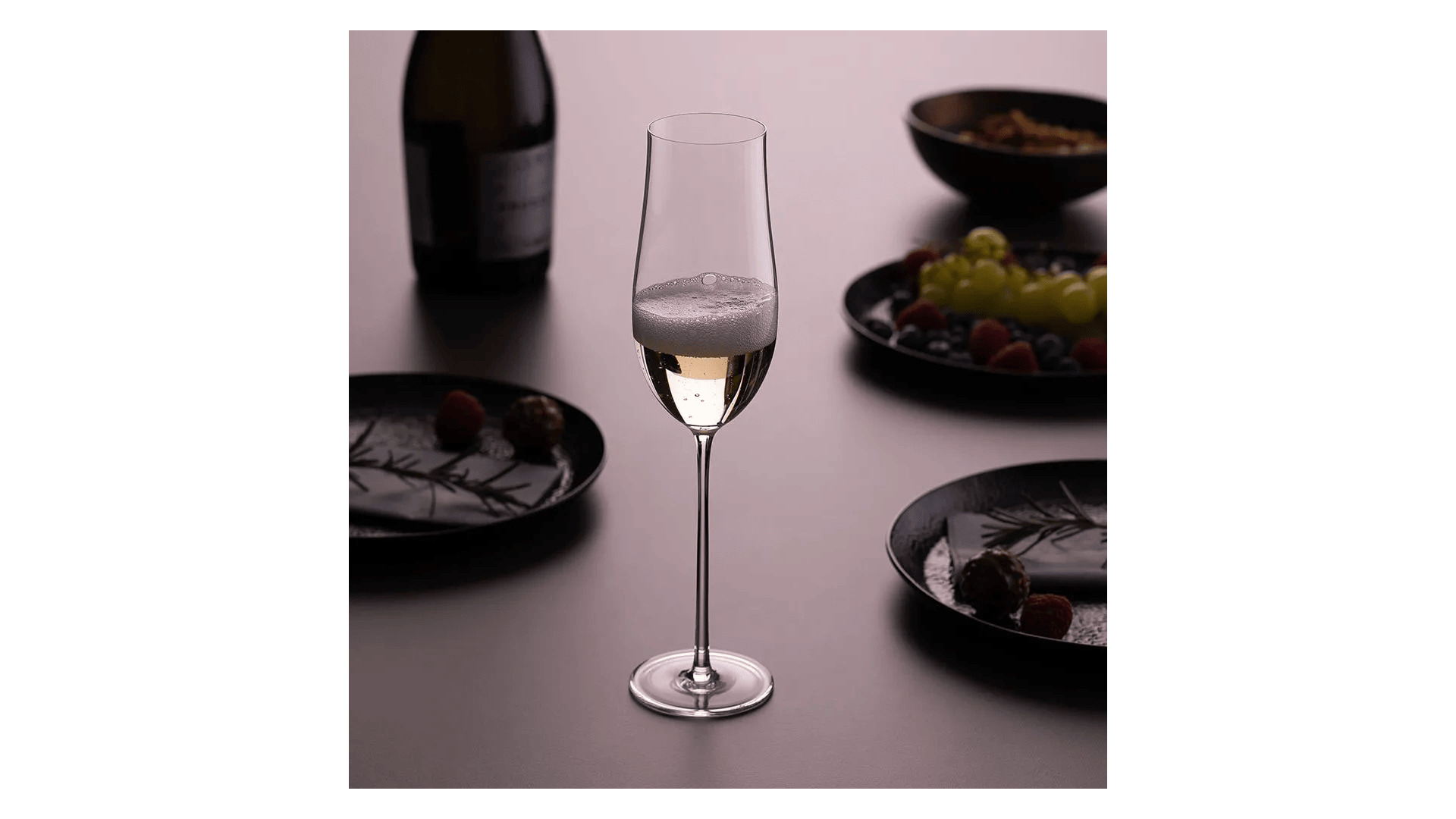 Набор бокалов для шампанского Halimba Crystal Balance 220 мл, 2 шт, стекло, п/к