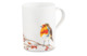 Кружка Roy Kirkham Птицы Оранжево-коричневая птичка Люси 325 мл, фарфор костяной