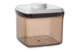 Набор контейнеров для сыпучих продуктов с вакуумной крышкой WO HOME CLICK 3 шт, коричневый