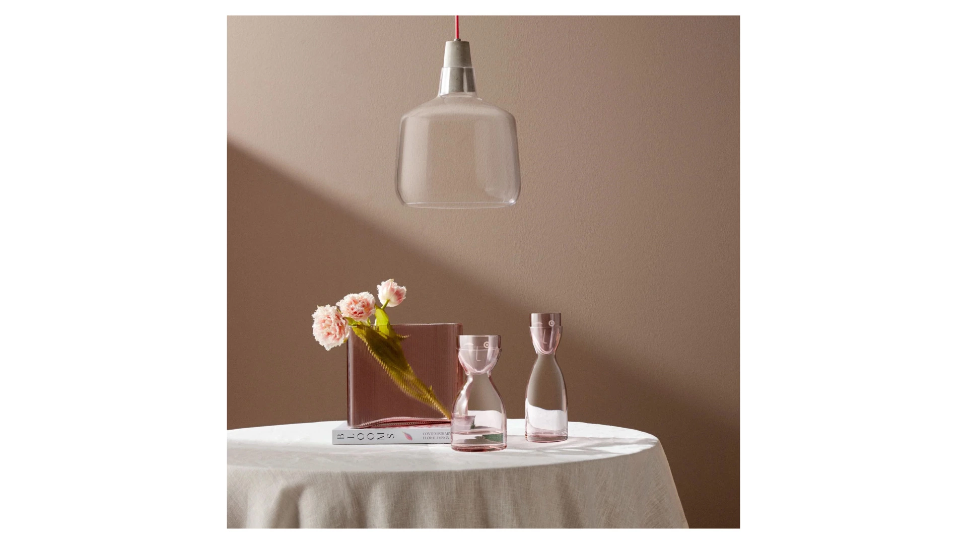 Набор из кувшина и стакана Nude Glass Мистер и Миссис 2 предмета 850 мл, 250 мл, стекло хрустальное